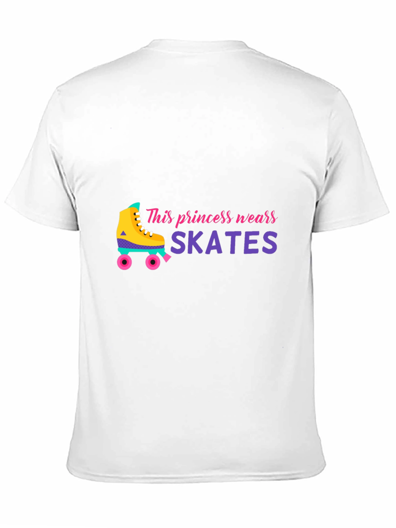 Princess Skates Graphic Tee - Roller Derby Fashion