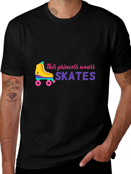 Princess Skates Graphic Tee - Roller Derby Fashion