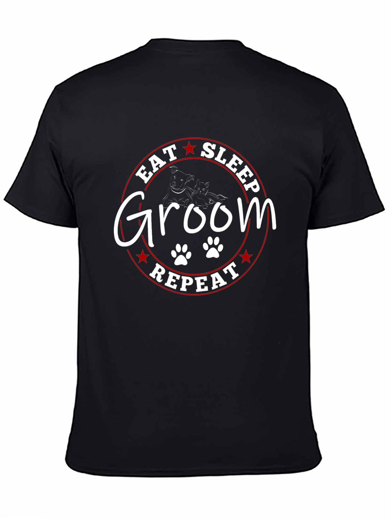Eat Sleep Groom Repeat T-Shirt