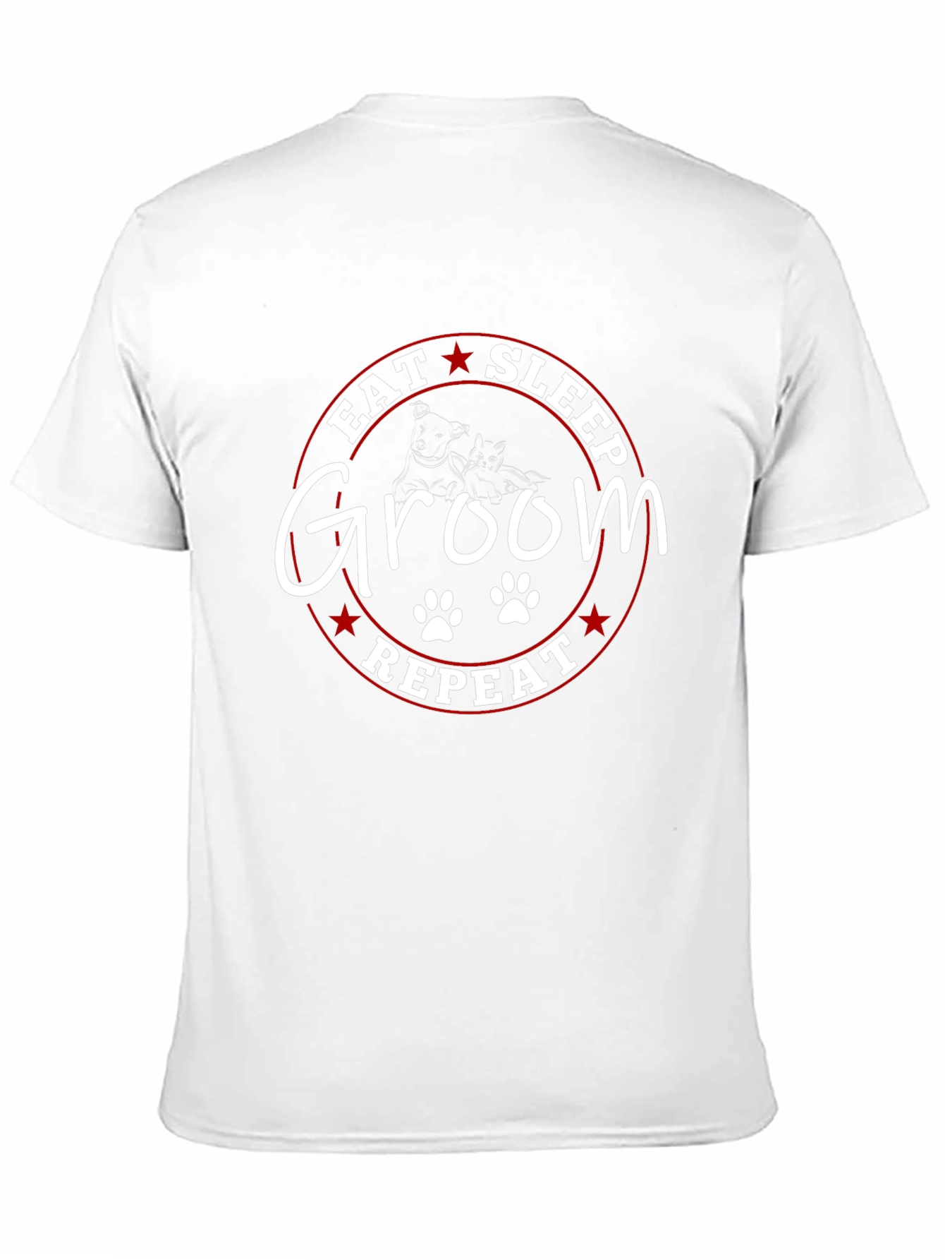 Eat Sleep Groom Repeat T-Shirt