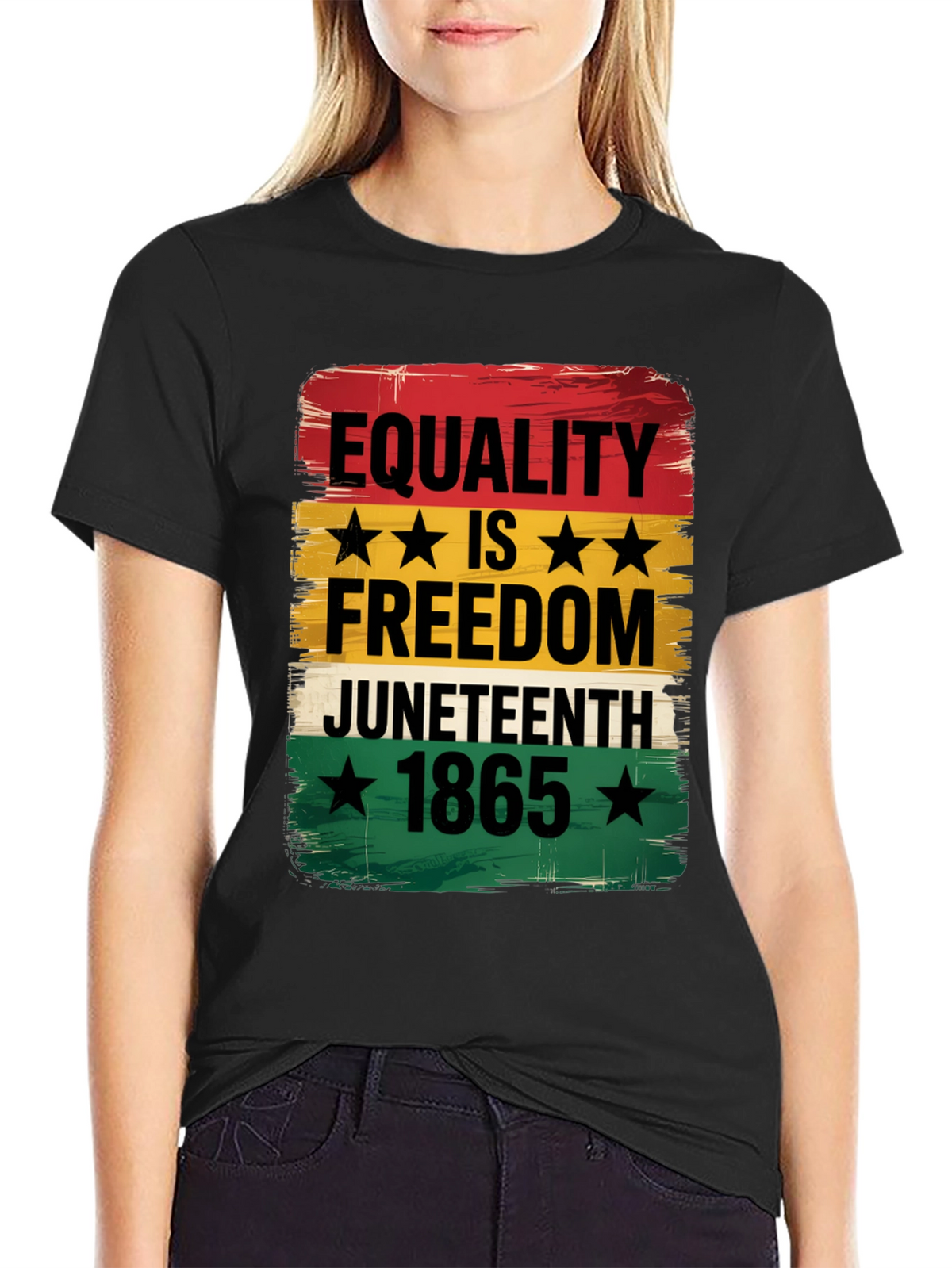 Equality is Freedom Juneteenth T-Shirt