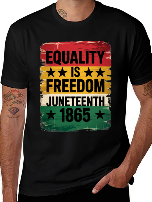Equality is Freedom Juneteenth T-Shirt