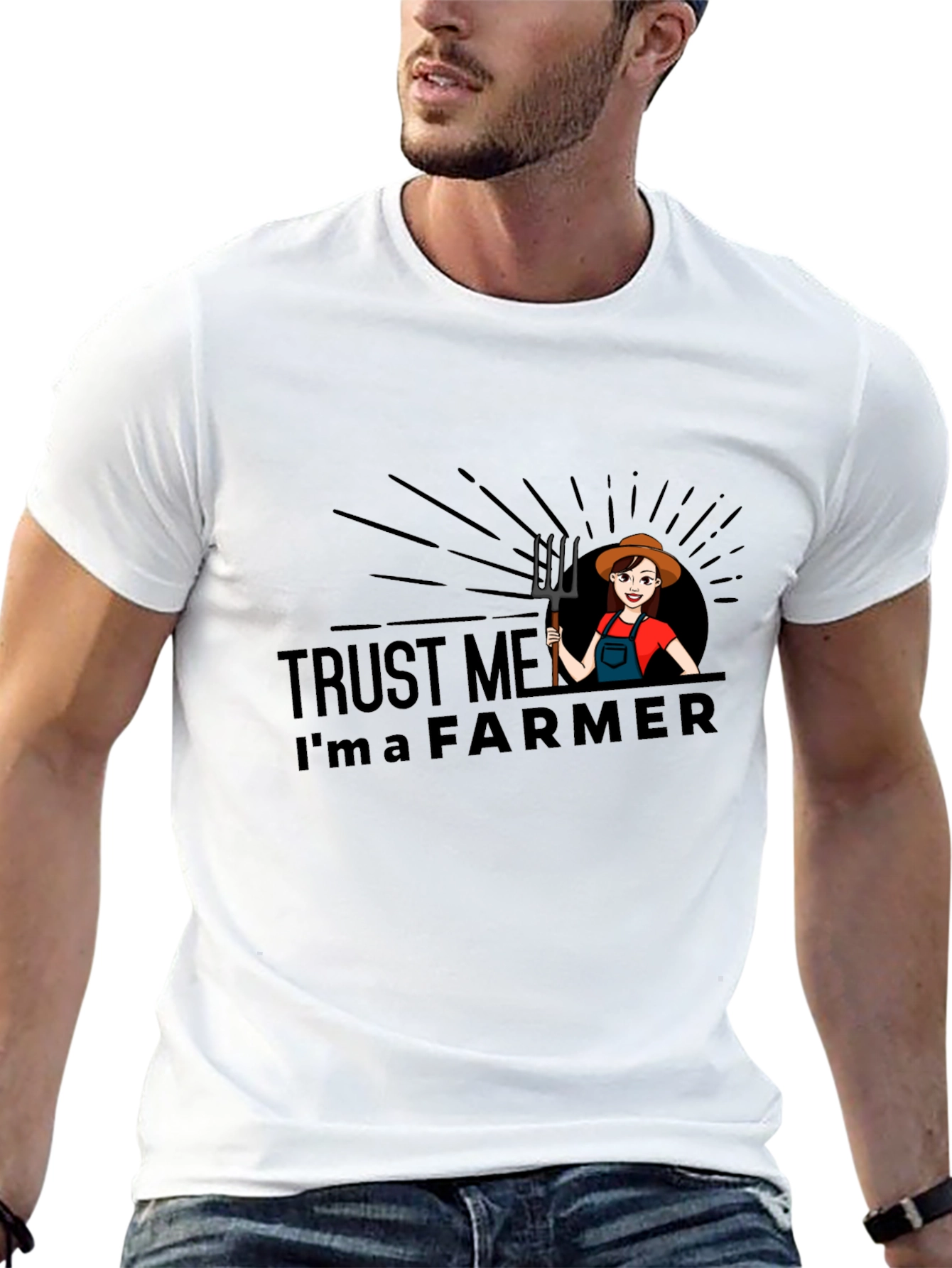 Trust Me Im a Farmer Graphic Tee