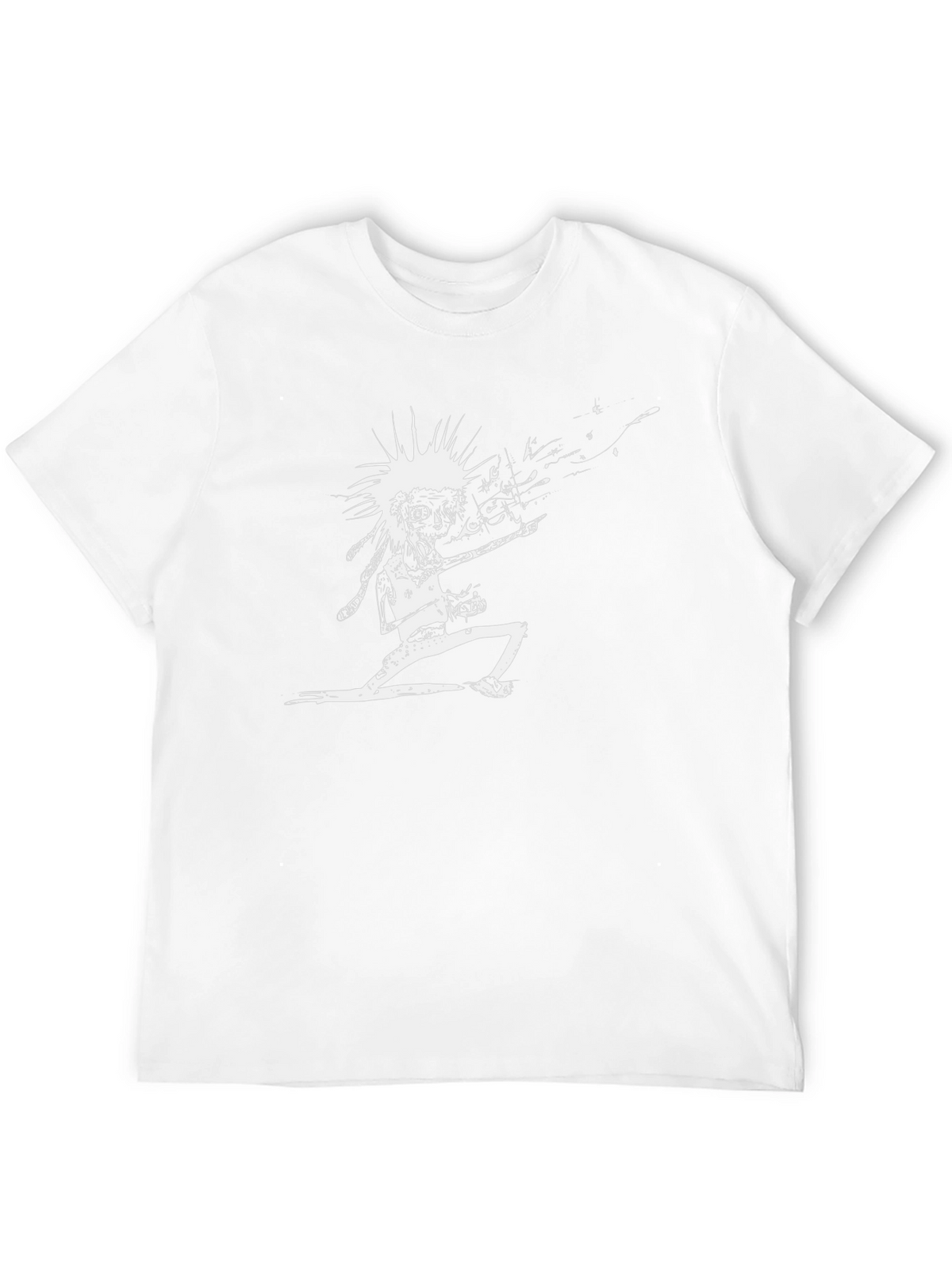 Edgy Punk Rock T-Shirt: Black Graphic Tee