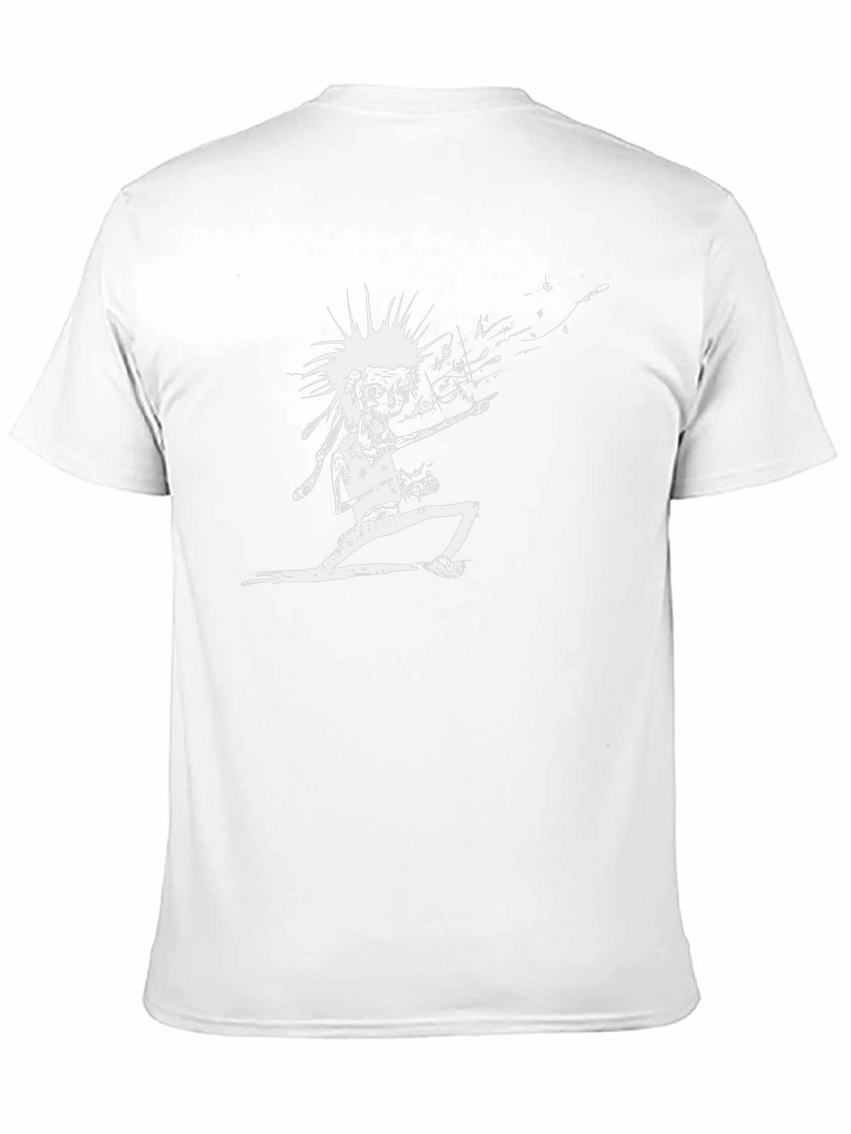 Edgy Punk Rock T-Shirt: Black Graphic Tee