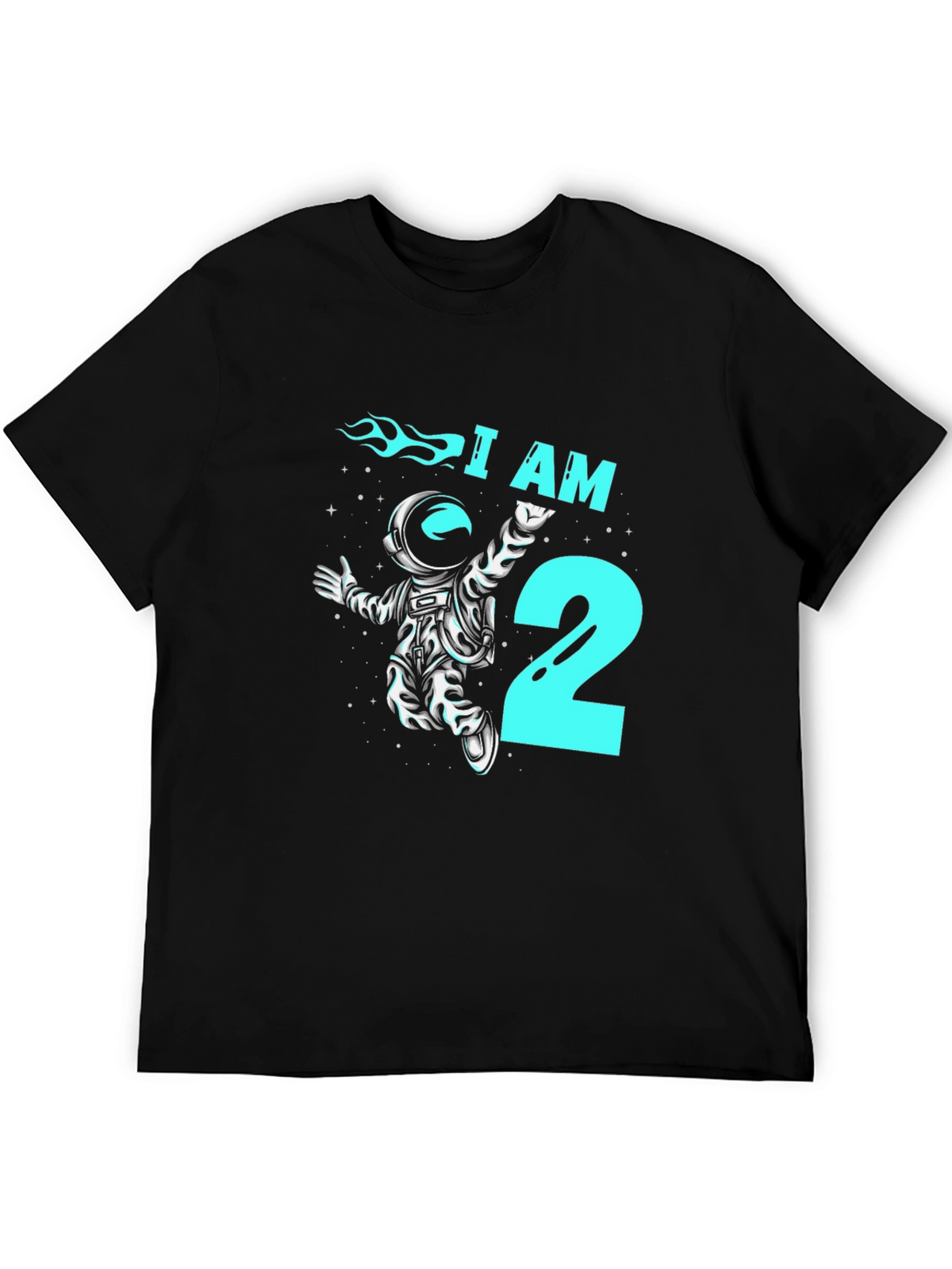 I AM 2nd Birthday Astronaut T-Shirt