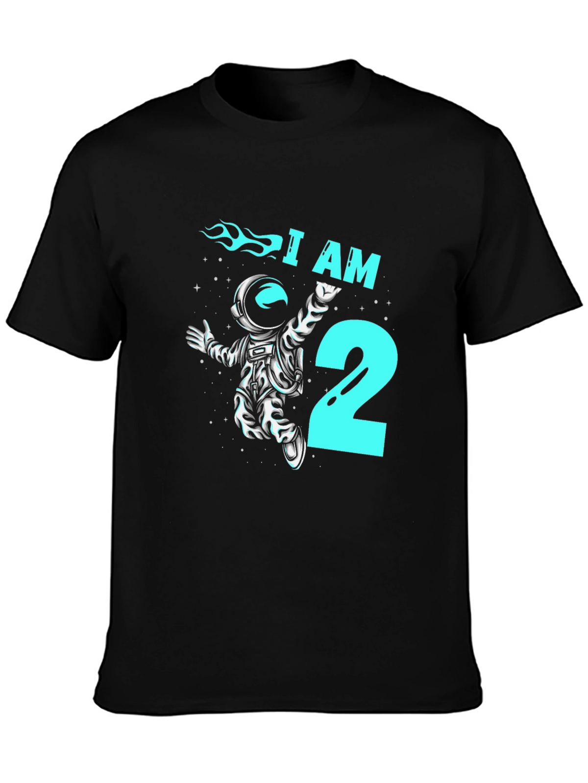 I AM 2nd Birthday Astronaut T-Shirt