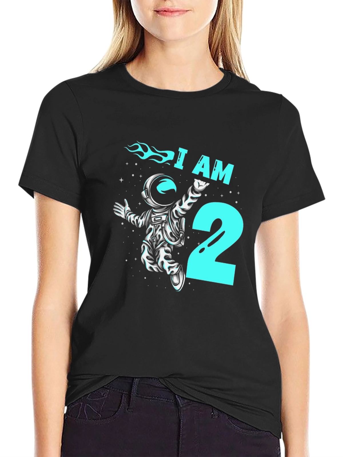 I AM 2nd Birthday Astronaut T-Shirt