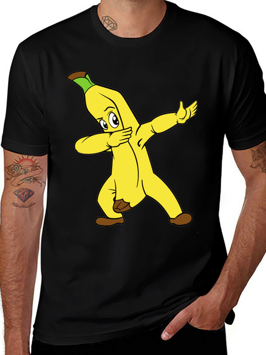Dabbing Banana T-Shirt - Funny Fruit Tee