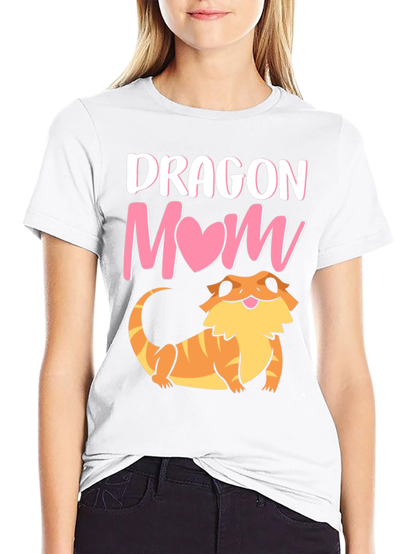 Dragon Mom T-Shirt - Bearded Dragon Lover Tee