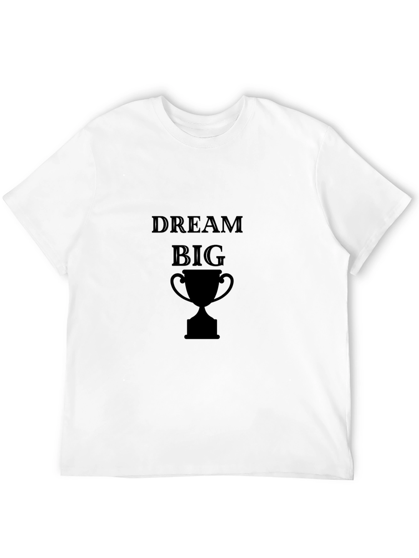 Dream Big Black Graphic Tee
