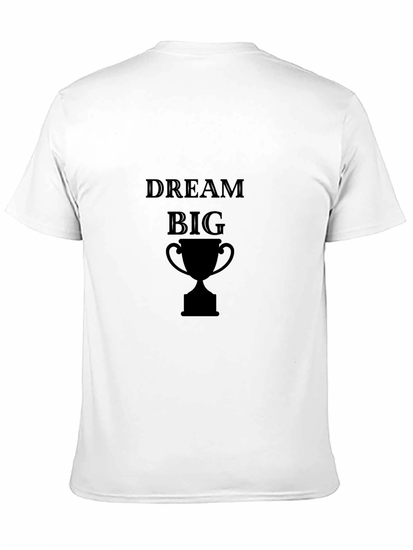 Dream Big Black Graphic Tee
