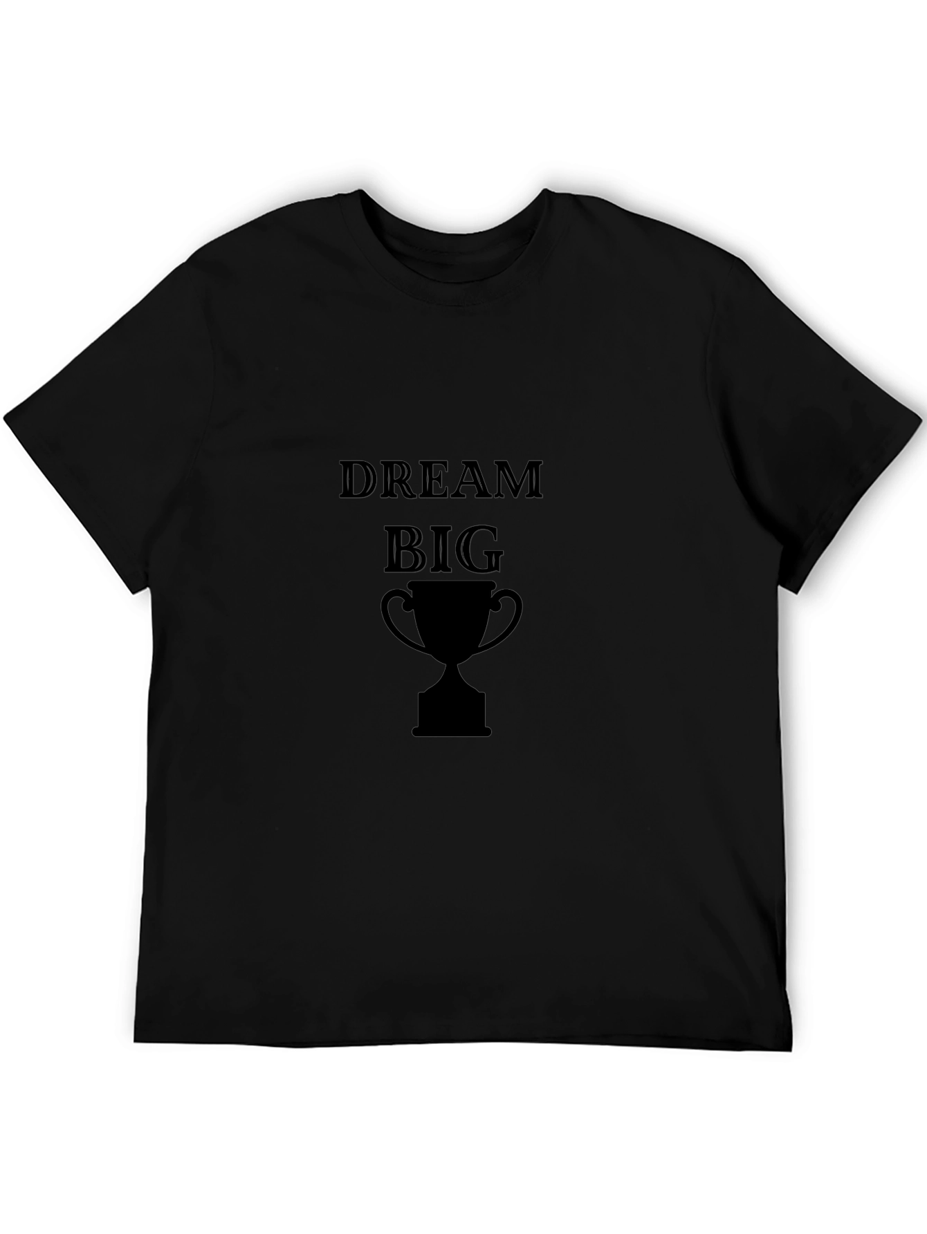 Dream Big Black Graphic Tee