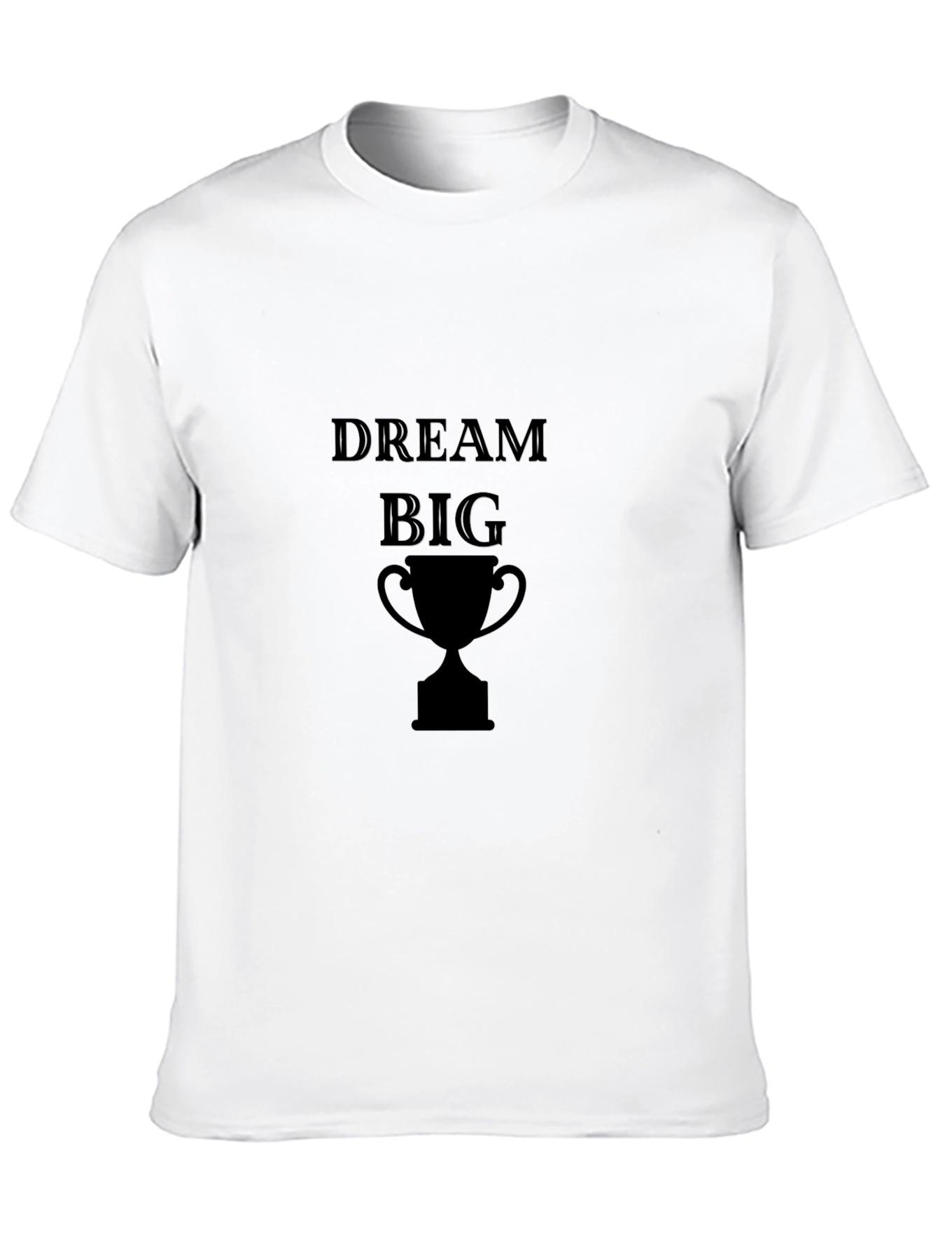Dream Big Black Graphic Tee