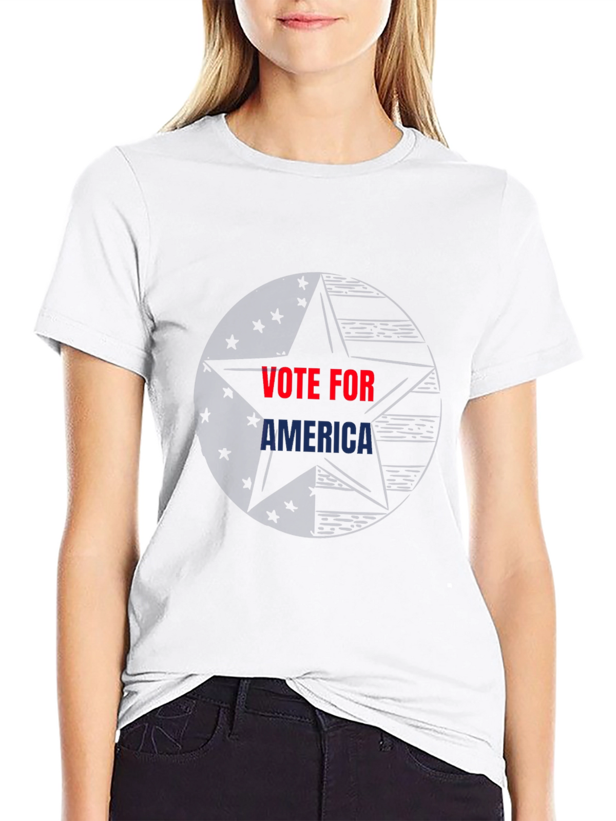 Vote for America T-Shirt - Patriotic Pride