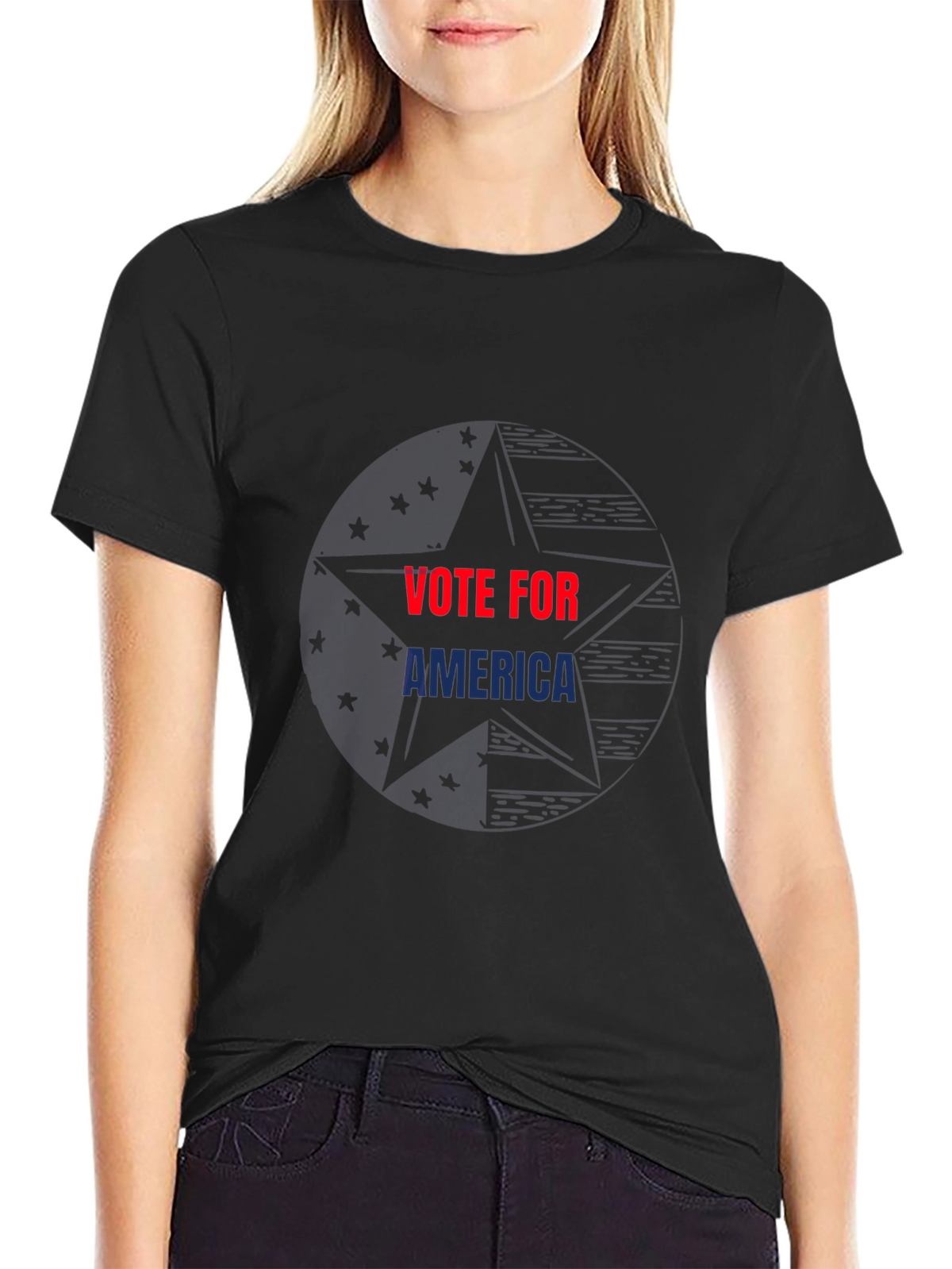 Vote for America T-Shirt - Patriotic Pride