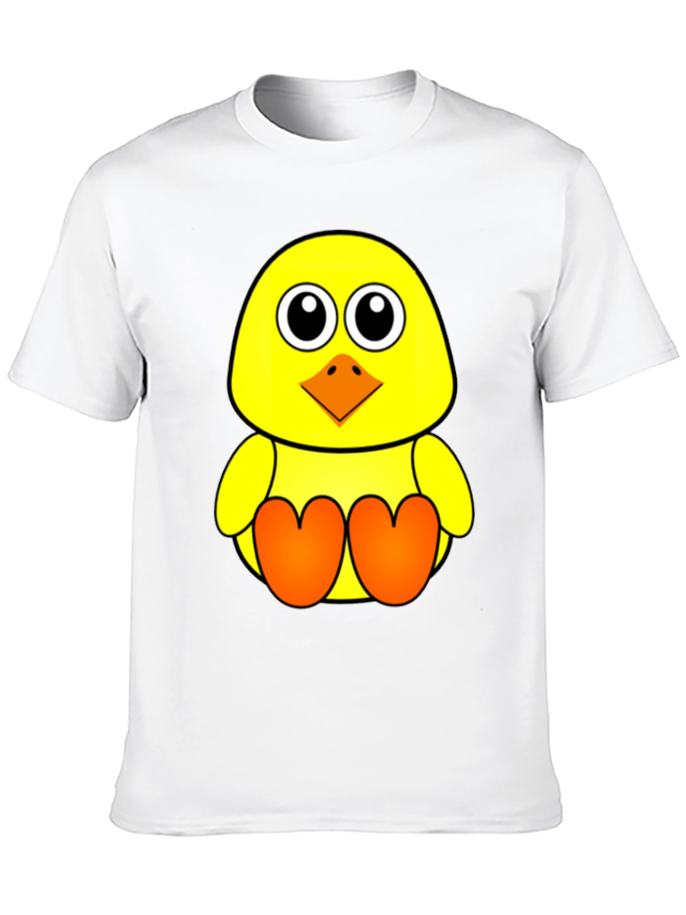 Cute Chick Graphic Tee - Black