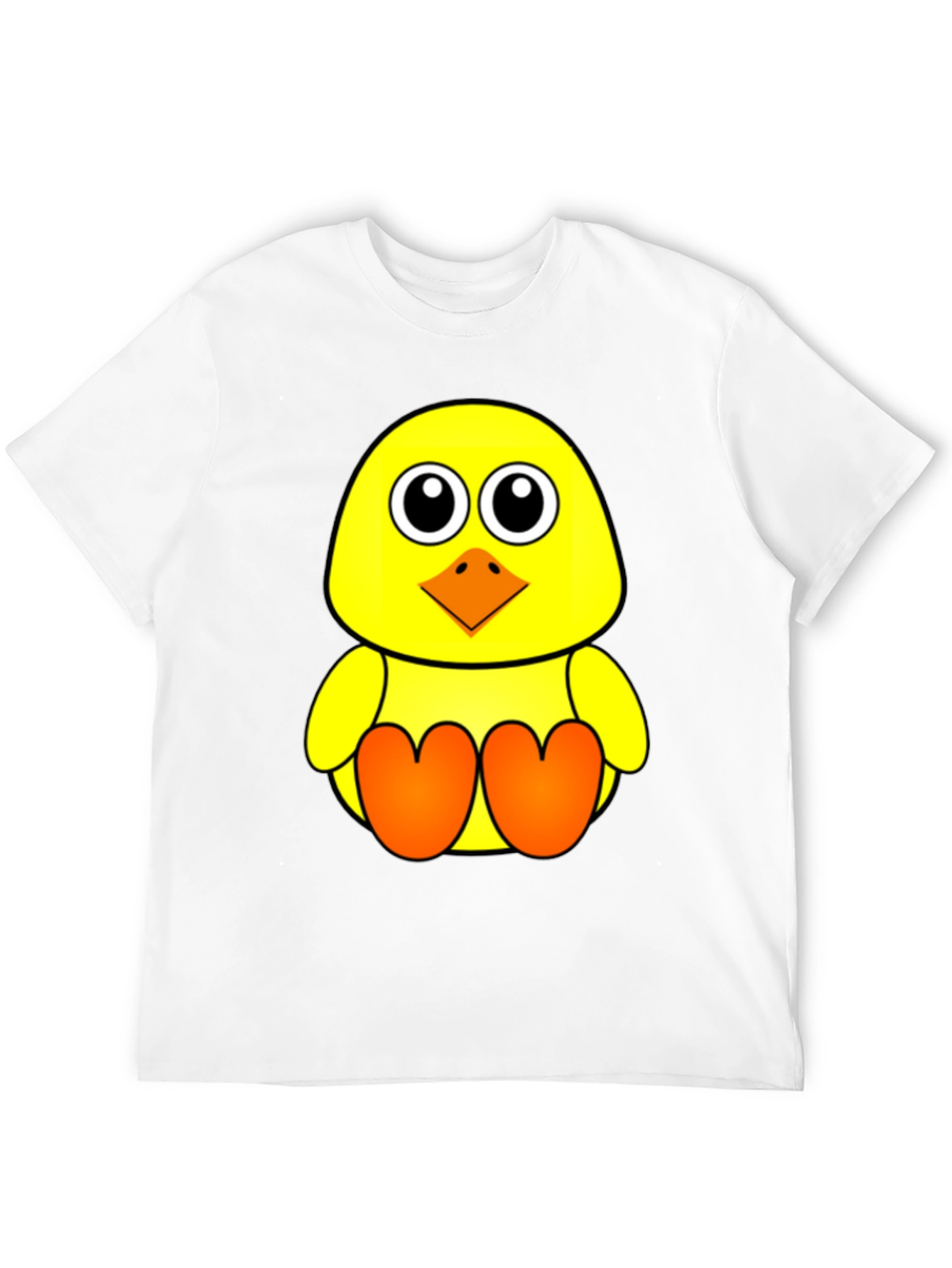Cute Chick Graphic Tee - Black