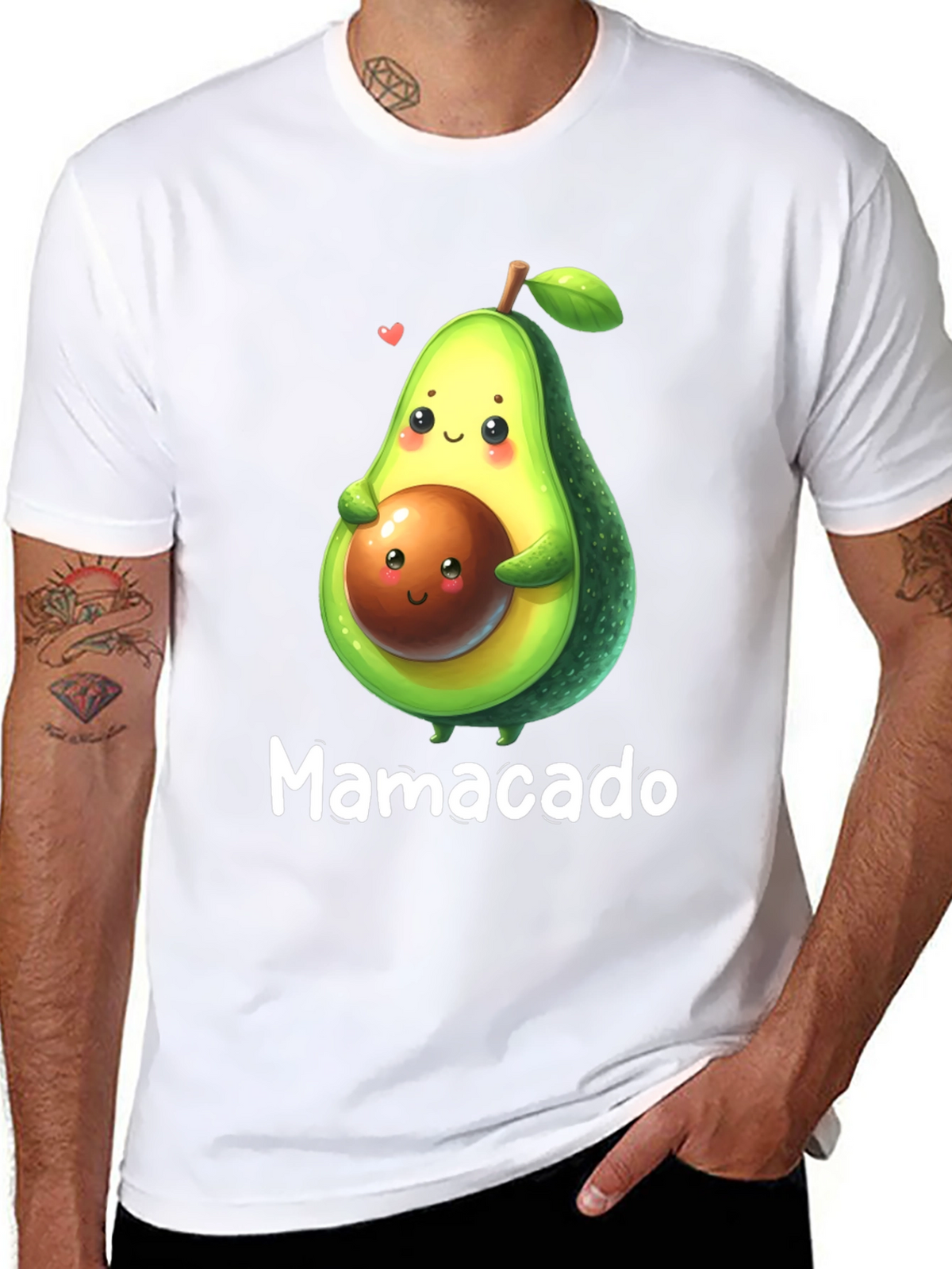 Mamacado T-Shirt - Cute Avocado Mothers Day Tee