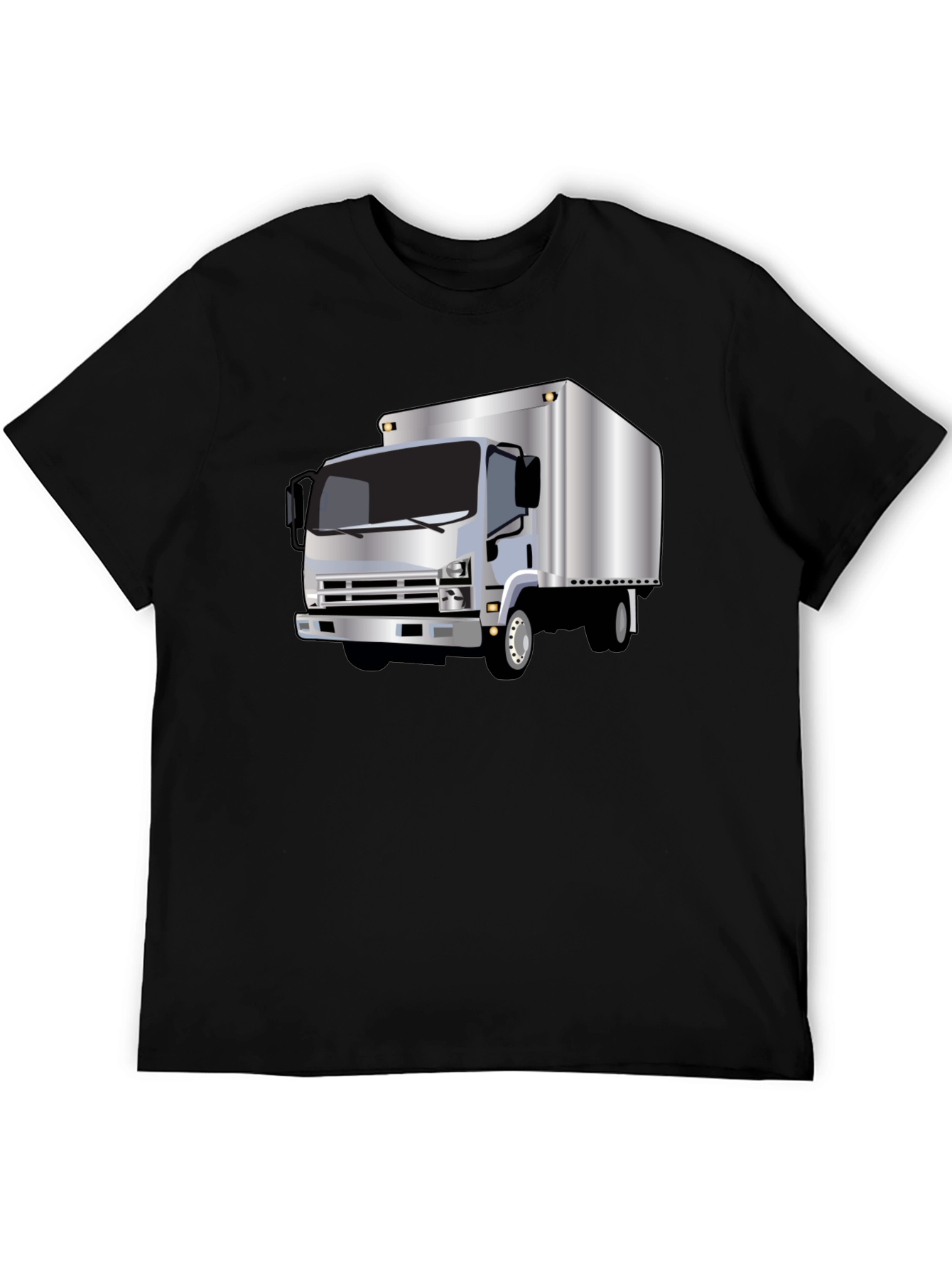 Truck Graphic Black Tee