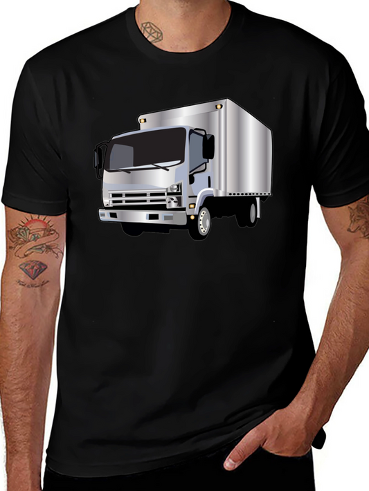 Truck Graphic Black Tee