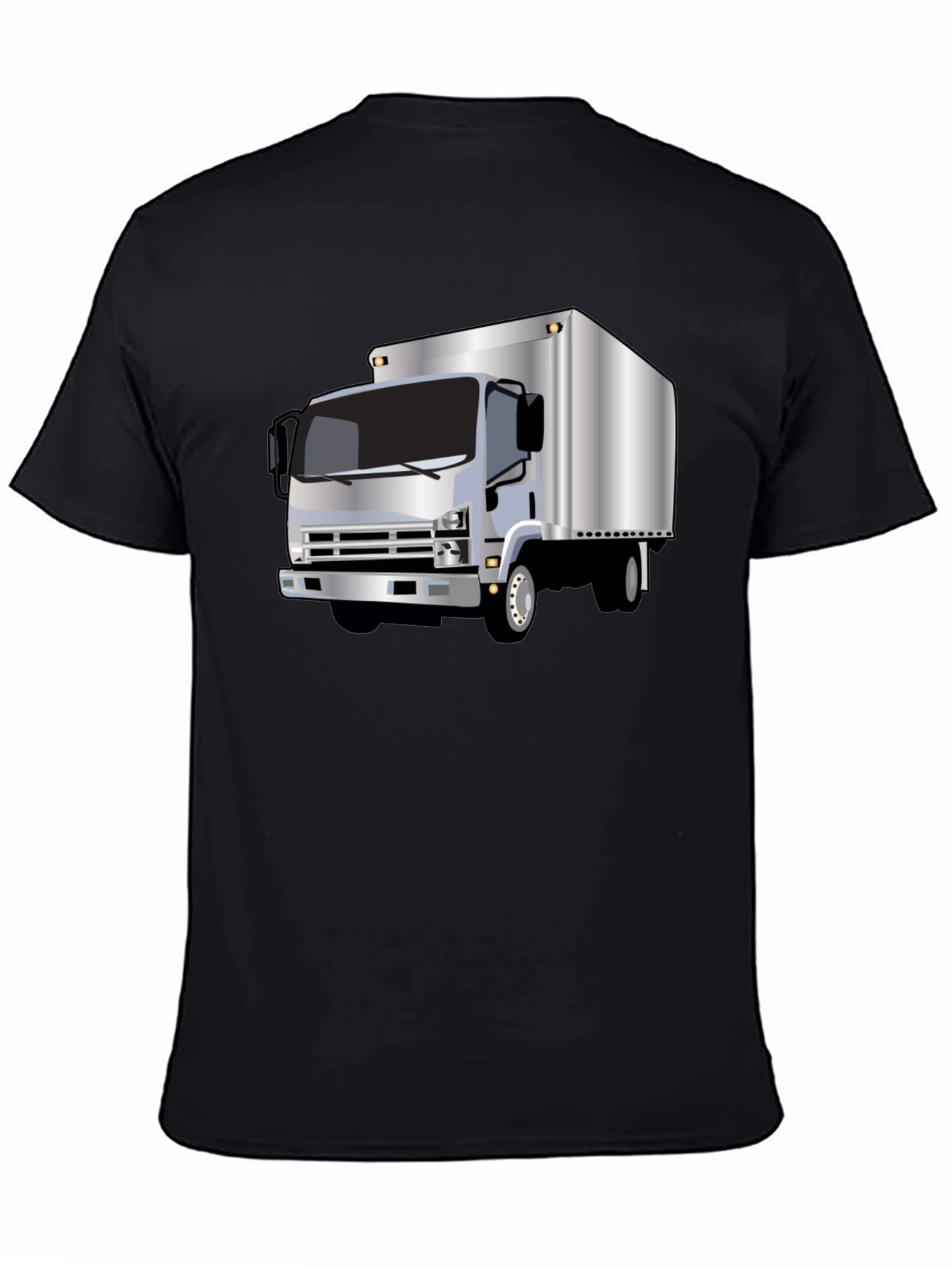 Truck Graphic Black Tee