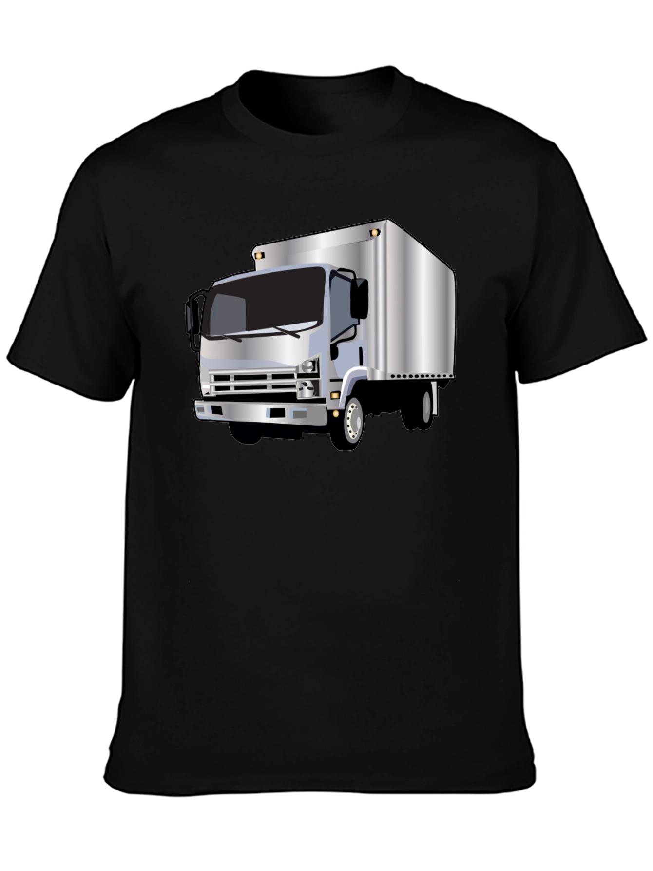Truck Graphic Black Tee