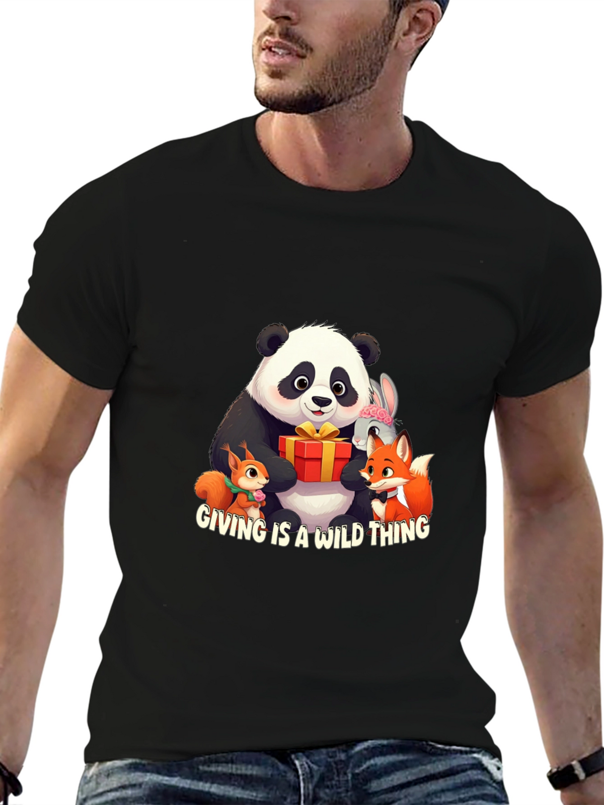 Giving Is A Wild Thing Graphic Tee