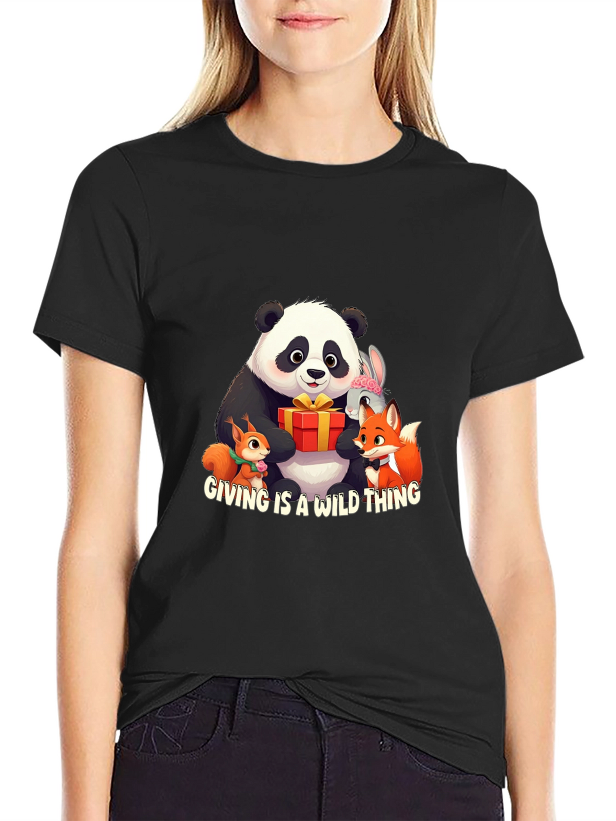 Giving Is A Wild Thing Graphic Tee