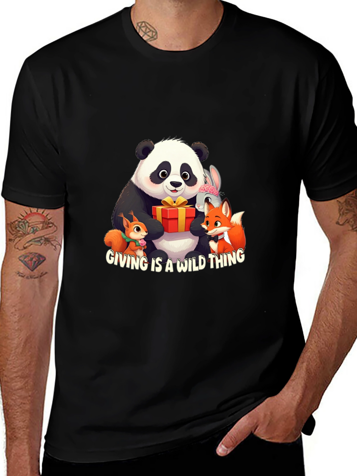 Giving Is A Wild Thing Graphic Tee