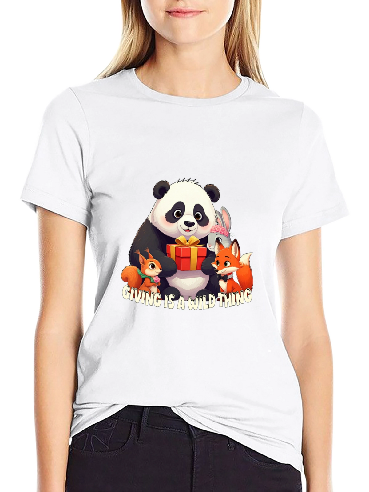 Giving Is A Wild Thing Graphic Tee