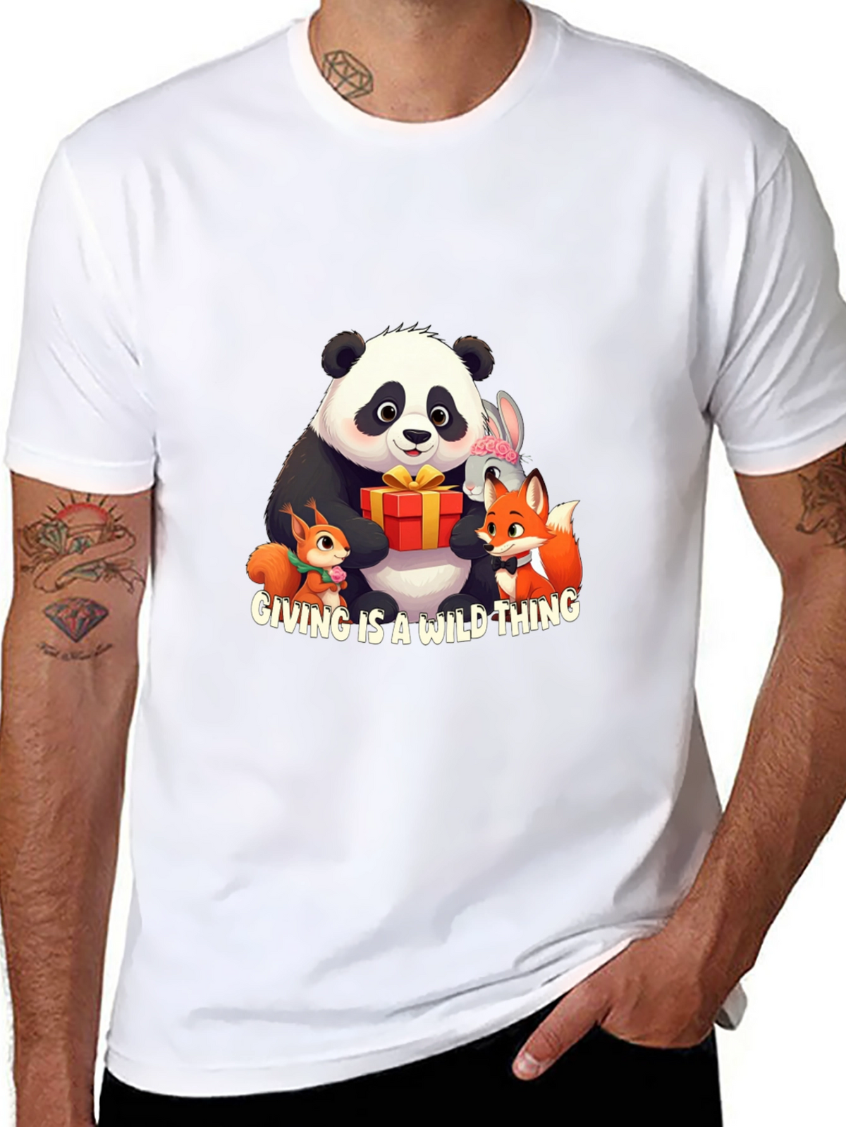 Giving Is A Wild Thing Graphic Tee