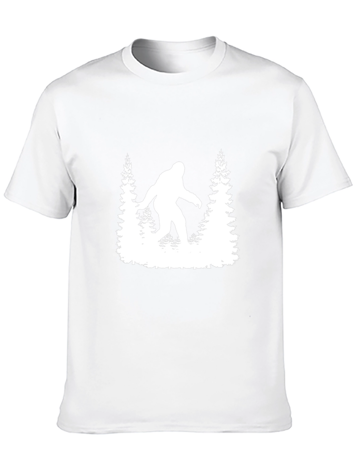Bigfoot Silhouette Graphic Tee - Black