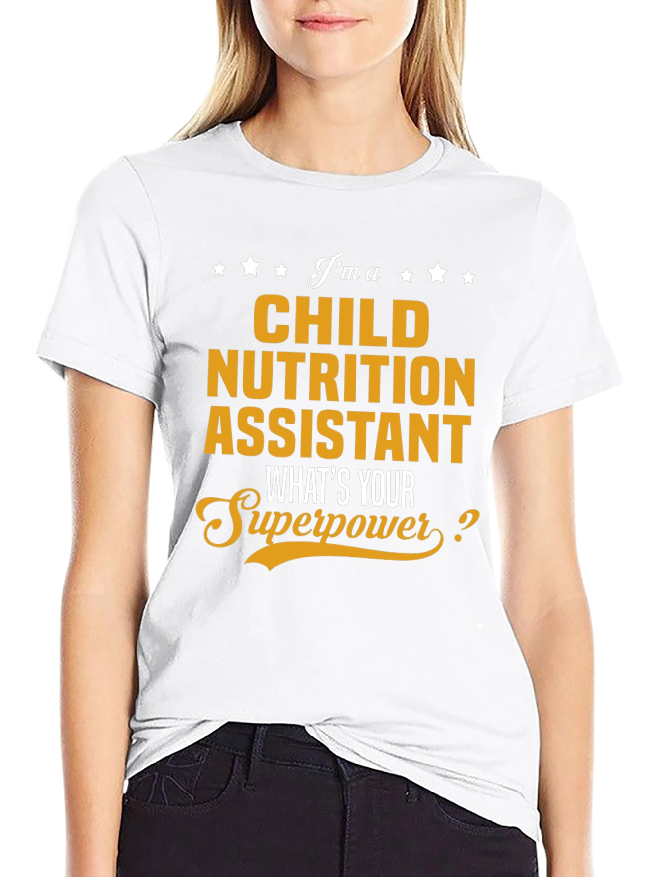 Child Nutrition Assistant Superpower T-Shirt