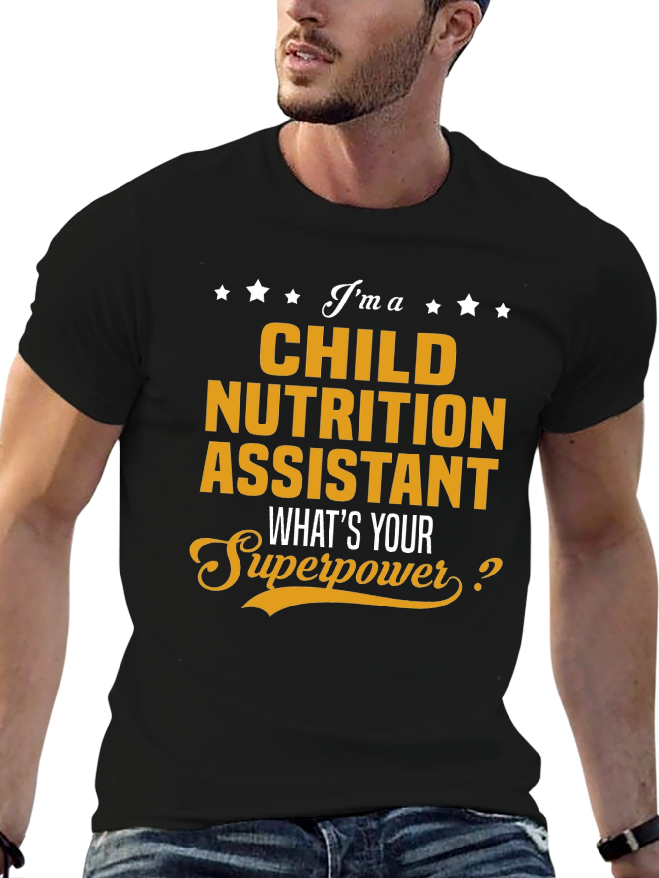 Child Nutrition Assistant Superpower T-Shirt