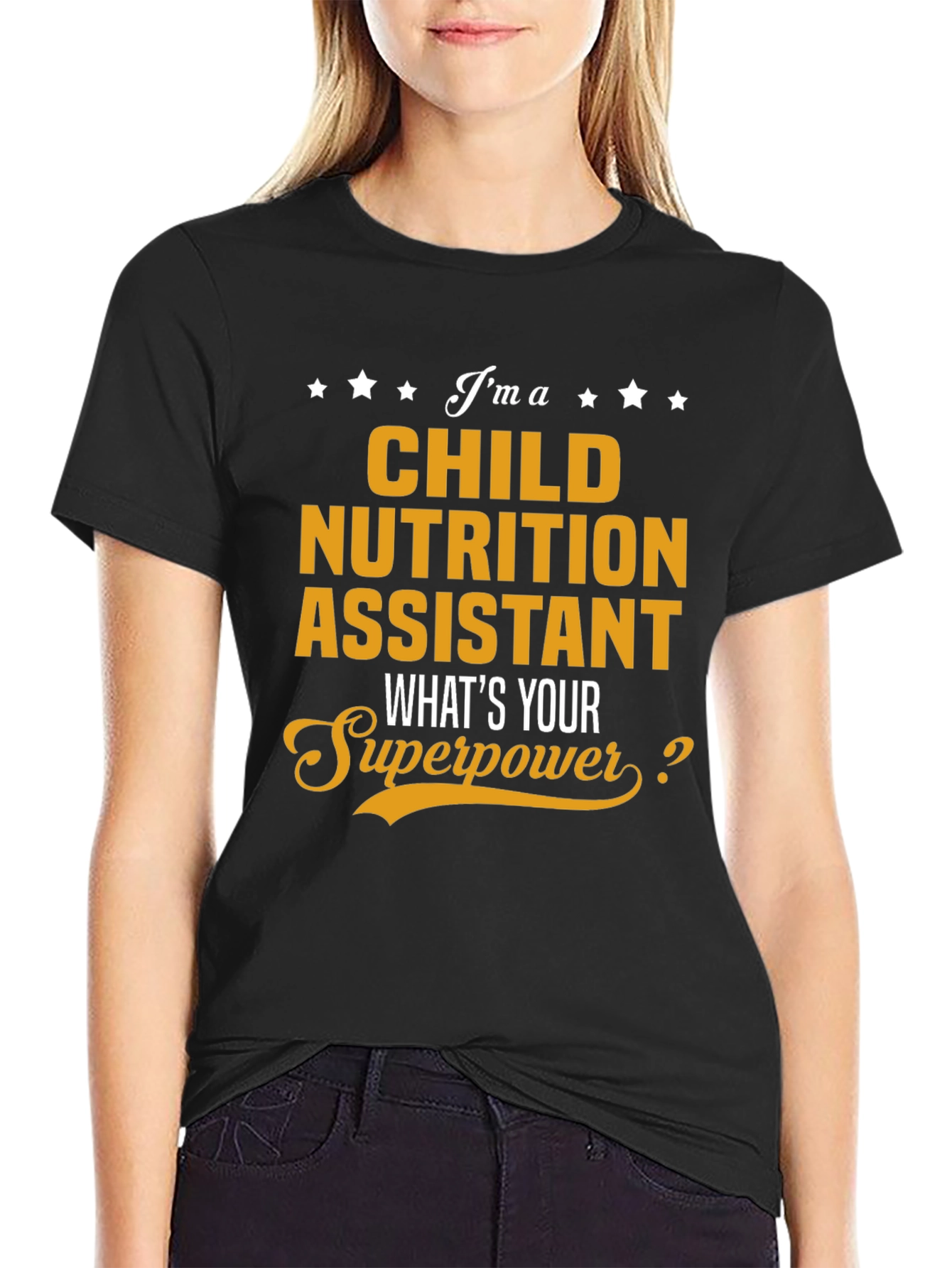Child Nutrition Assistant Superpower T-Shirt