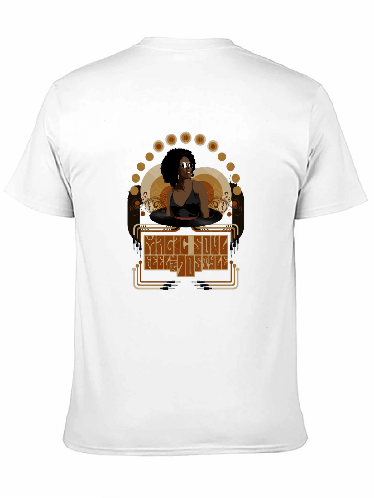 Magic Soul Retro Style Graphic T-Shirt