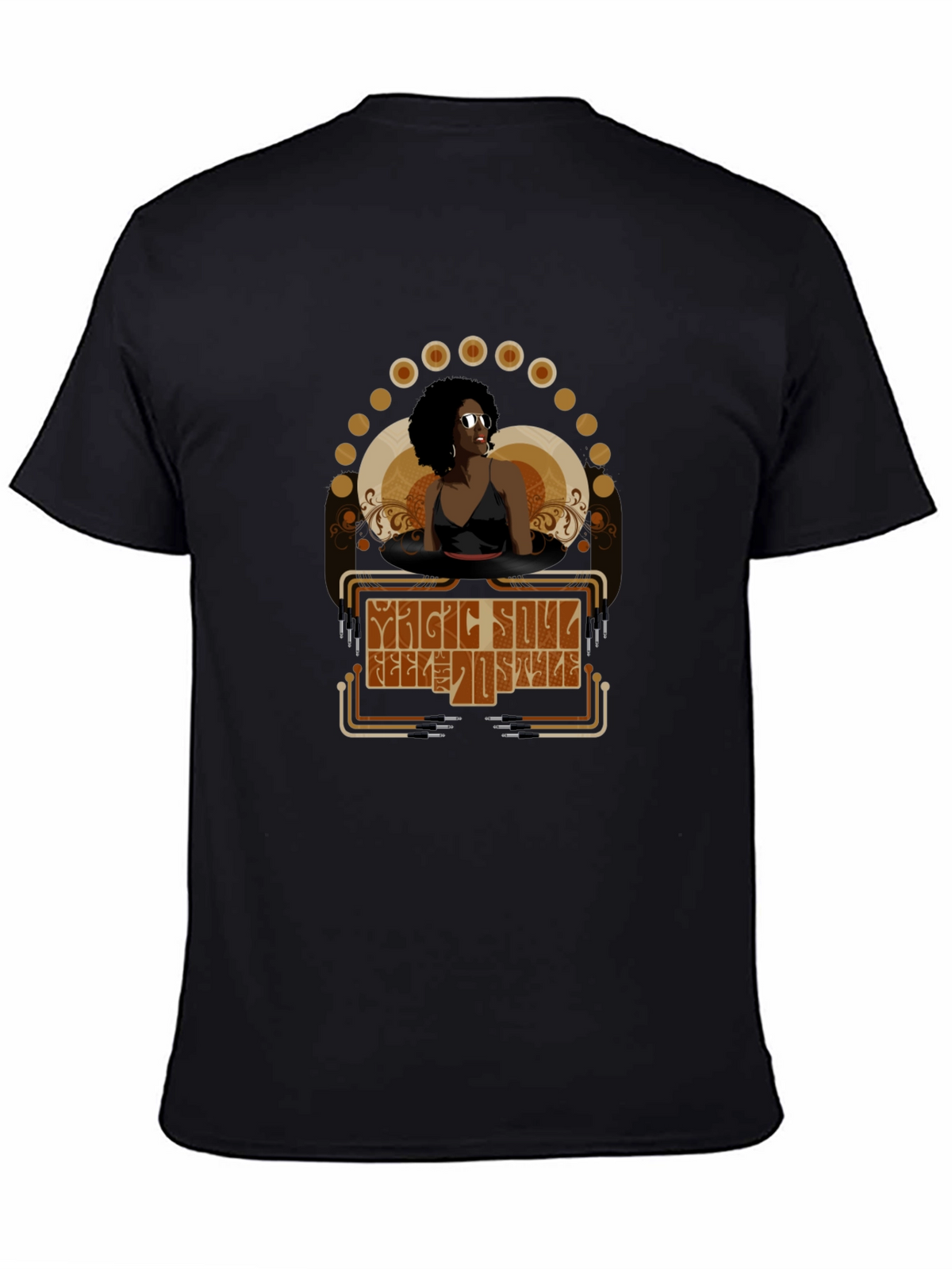 Magic Soul Retro Style Graphic T-Shirt