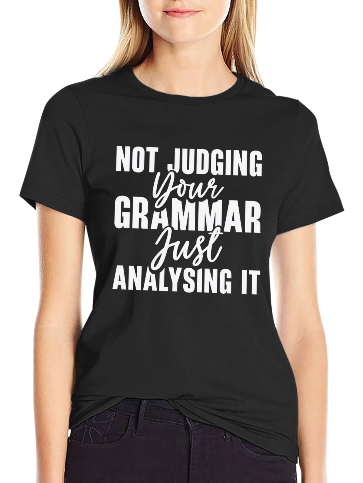 Grammar Analyzing Black Tee