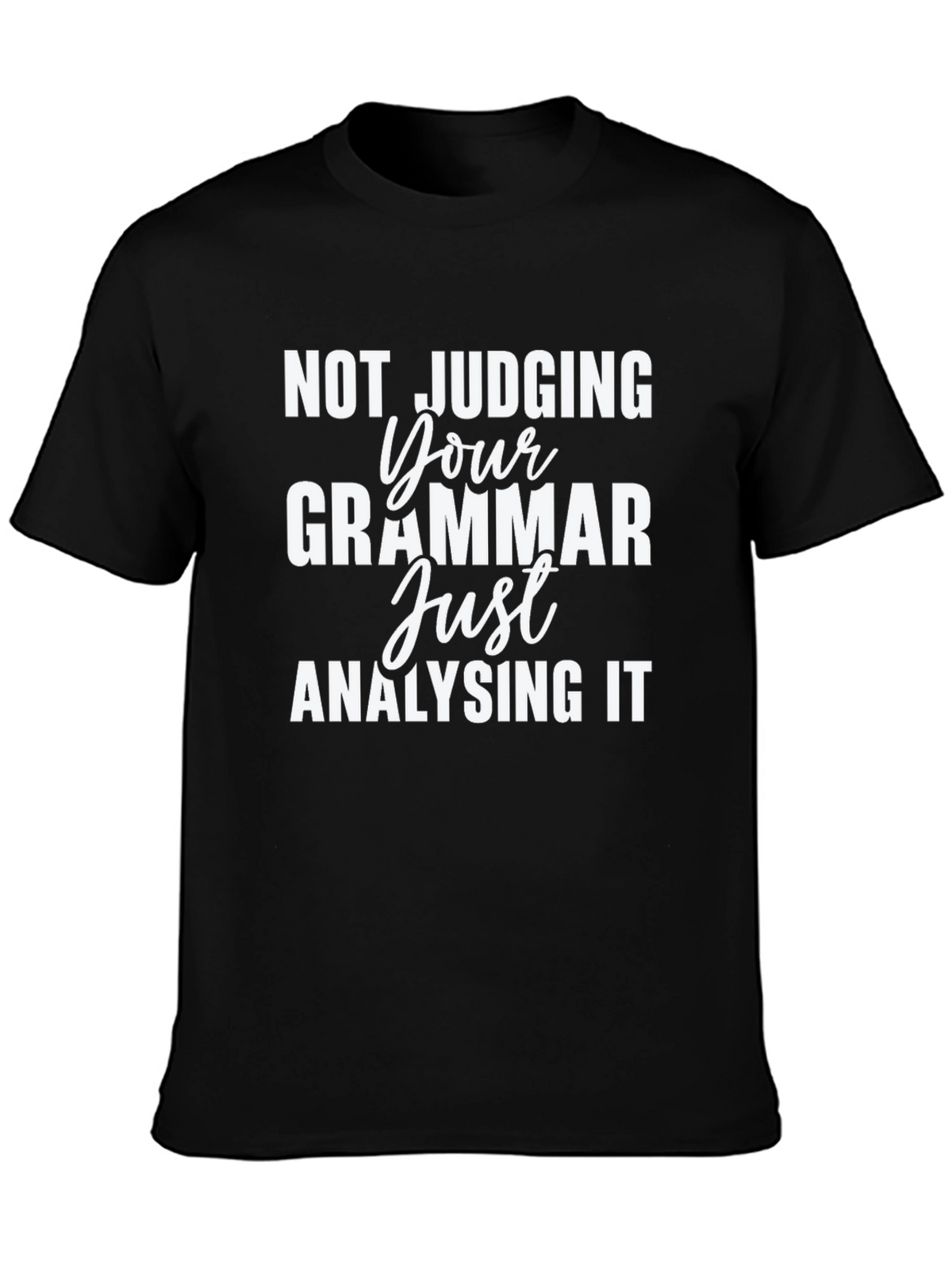 Grammar Analyzing Black Tee