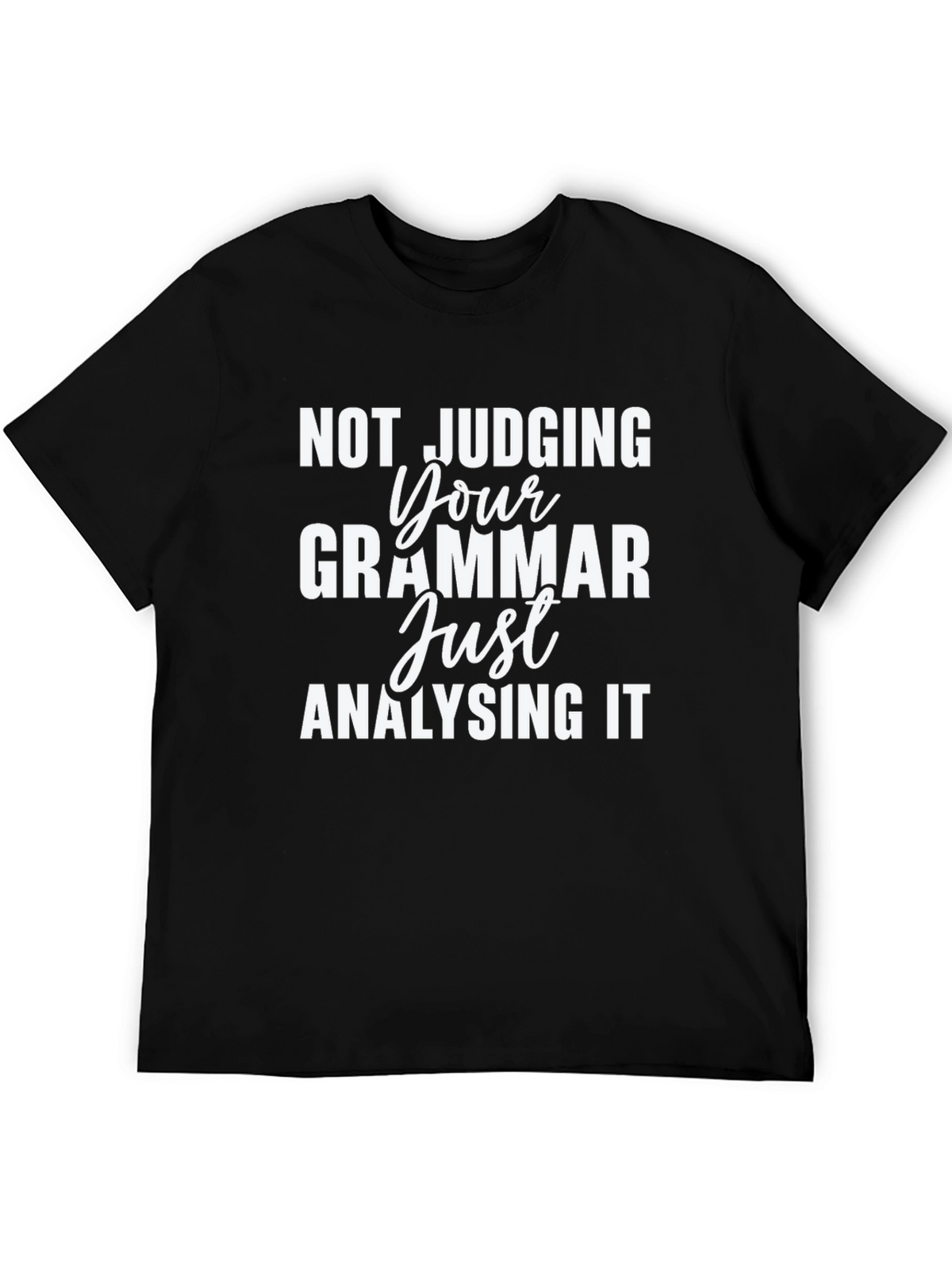 Grammar Analyzing Black Tee