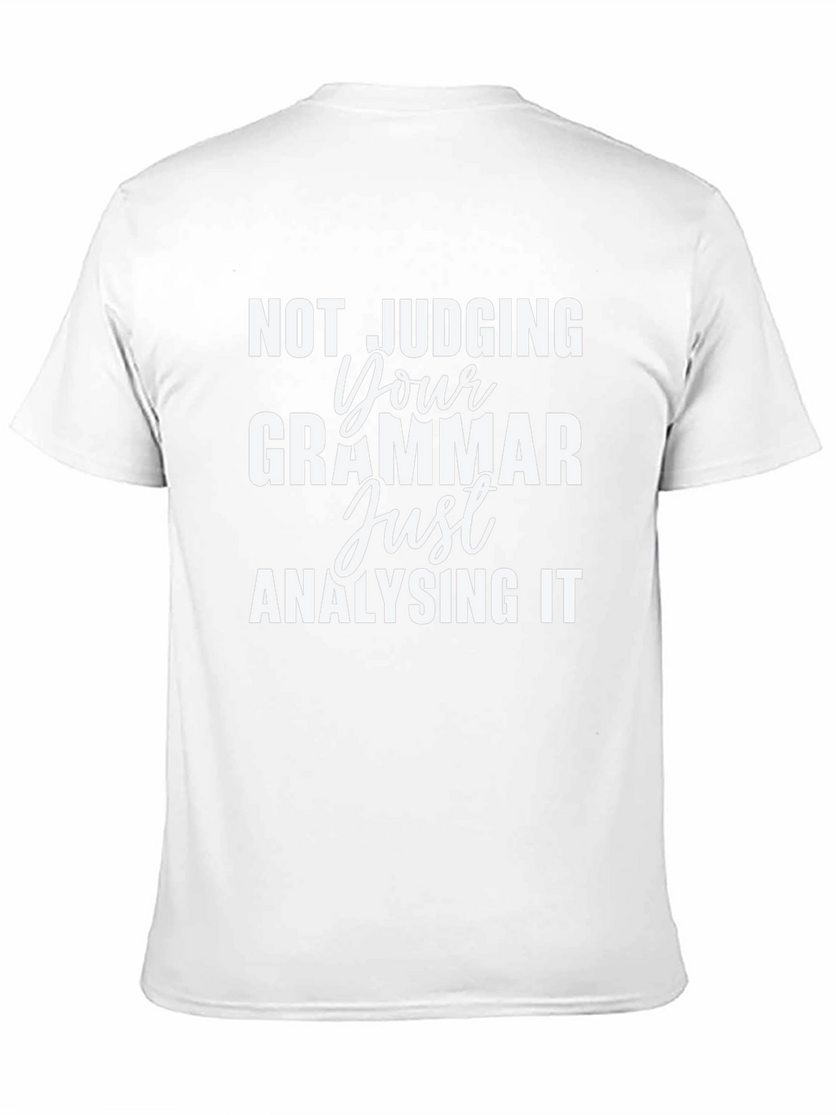 Grammar Analyzing Black Tee