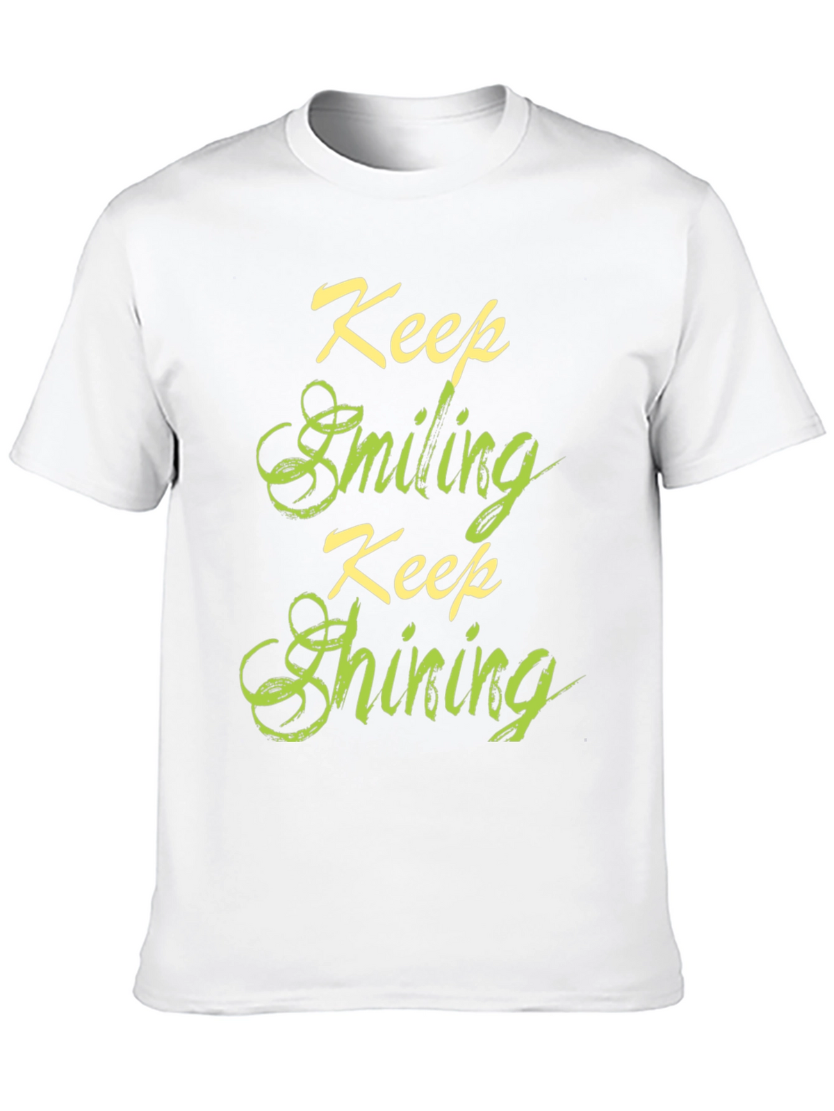 Keep Smiling Keep Shining Graphic T-Shirt