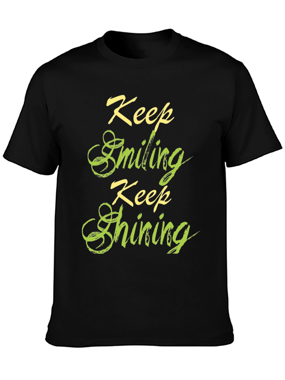 Keep Smiling Keep Shining Graphic T-Shirt
