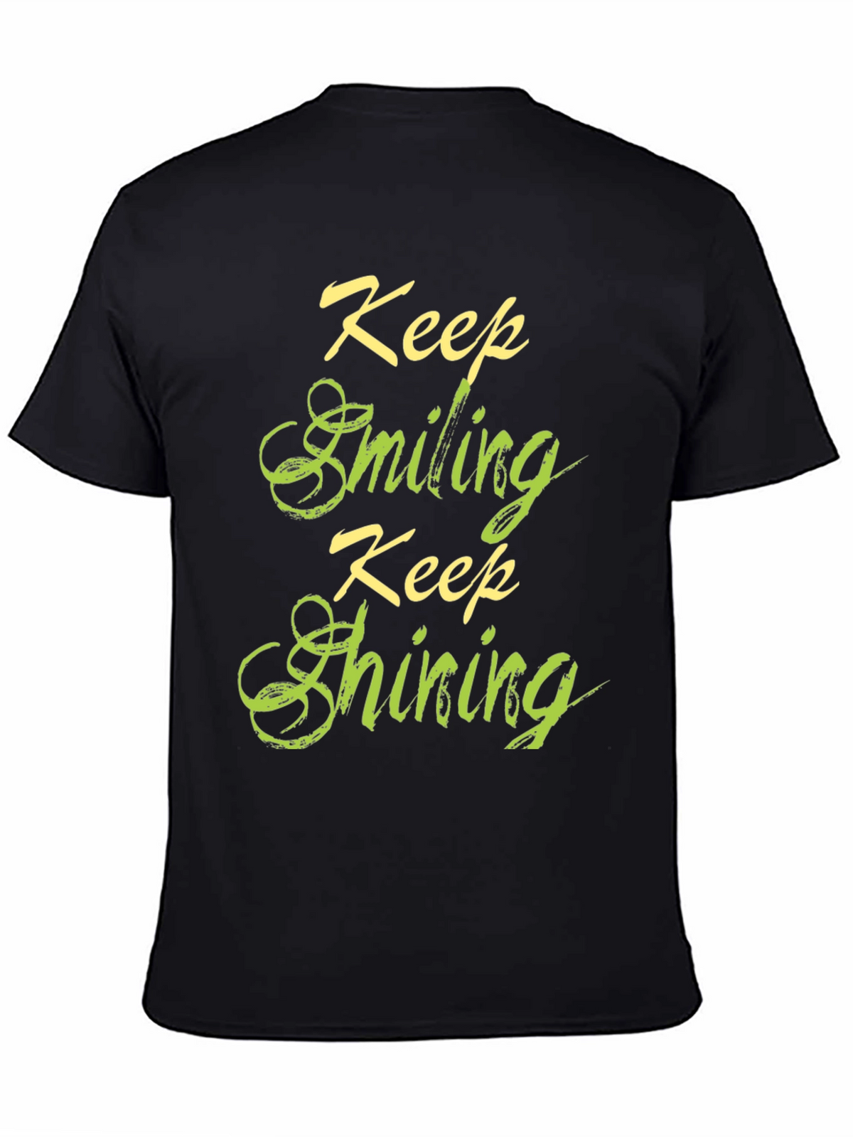 Keep Smiling Keep Shining Graphic T-Shirt