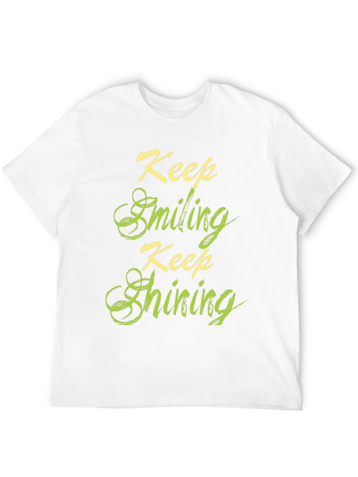 Keep Smiling Keep Shining Graphic T-Shirt