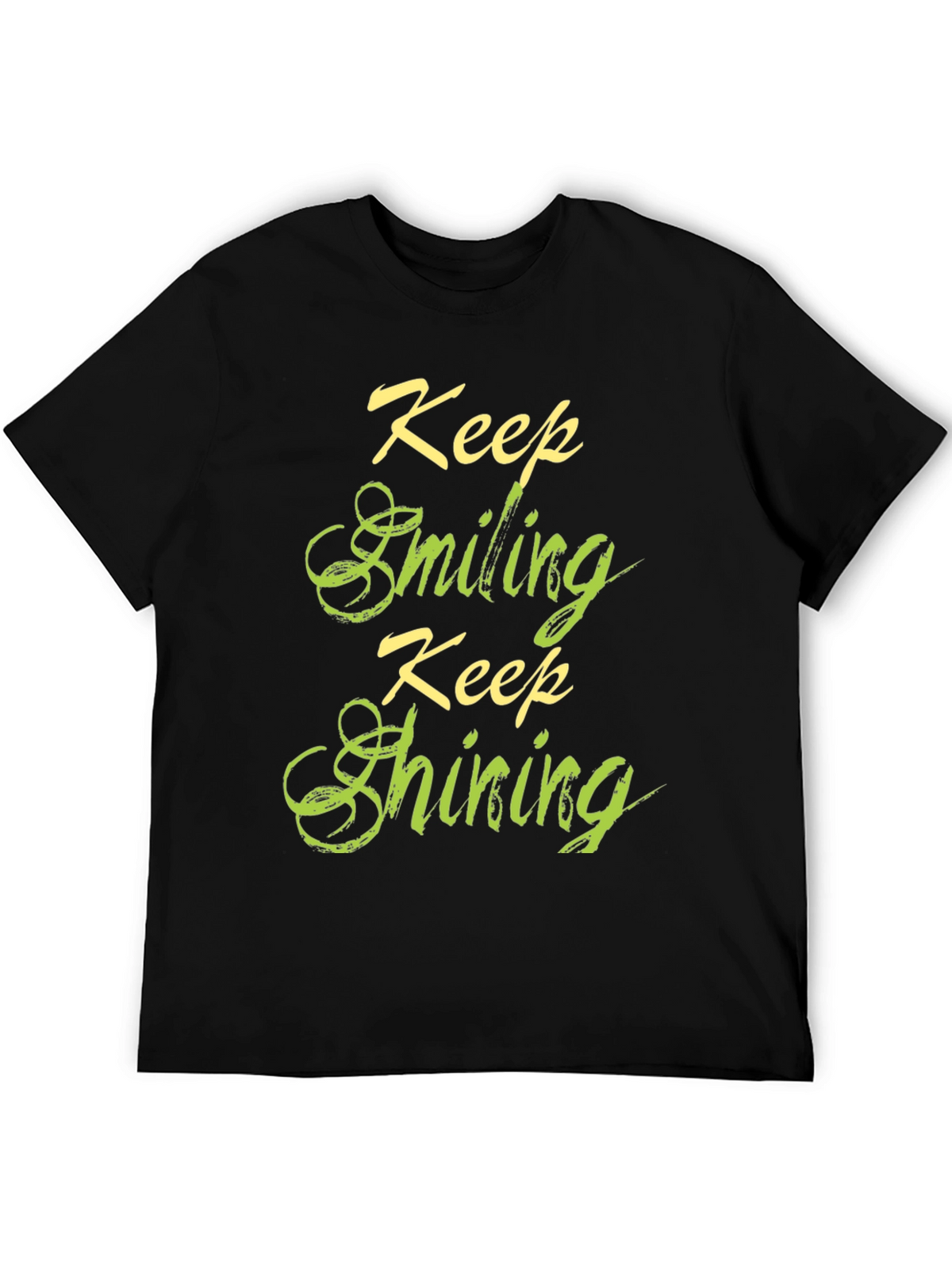 Keep Smiling Keep Shining Graphic T-Shirt