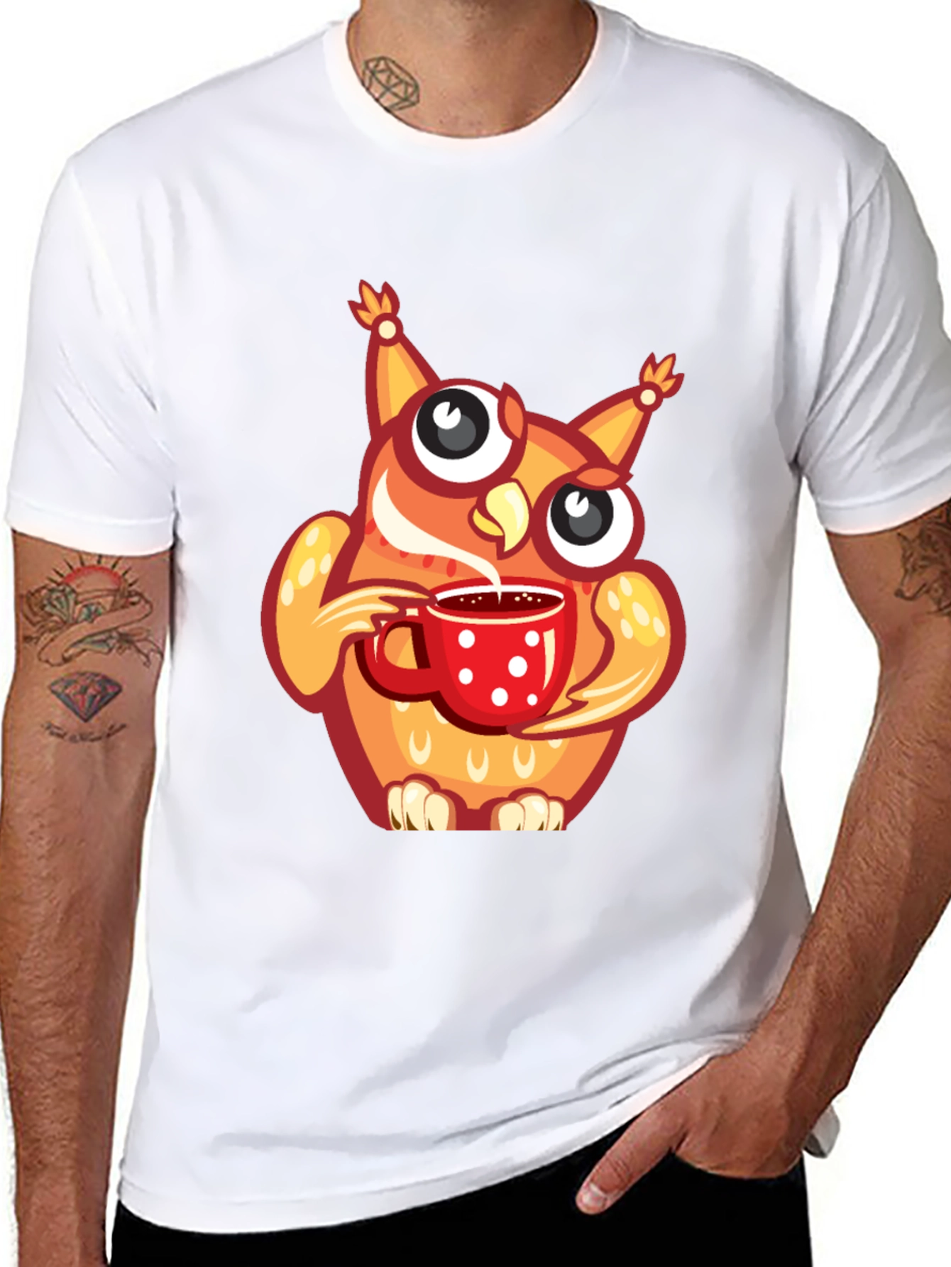 Owl Coffee Lover T-Shirt