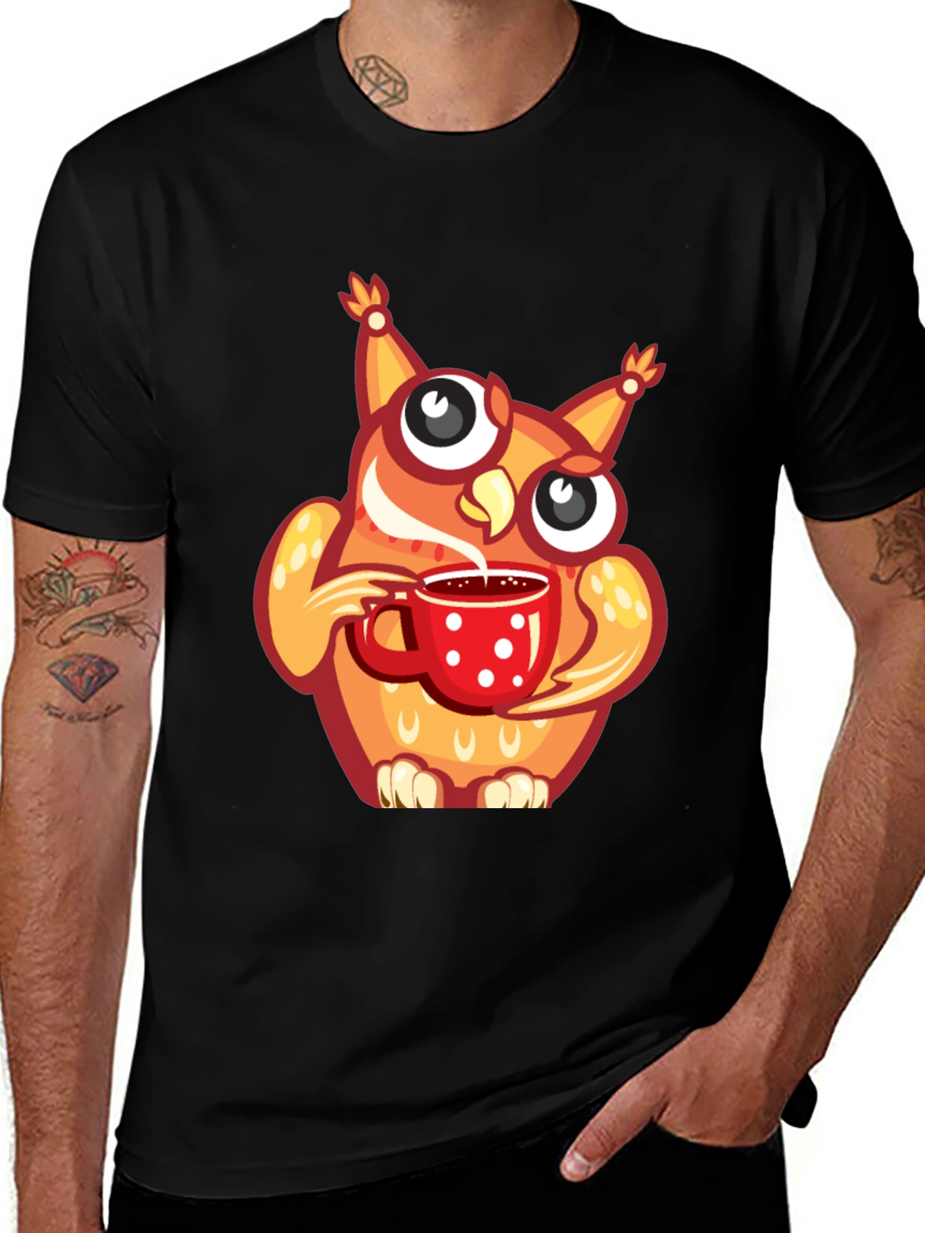 Owl Coffee Lover T-Shirt