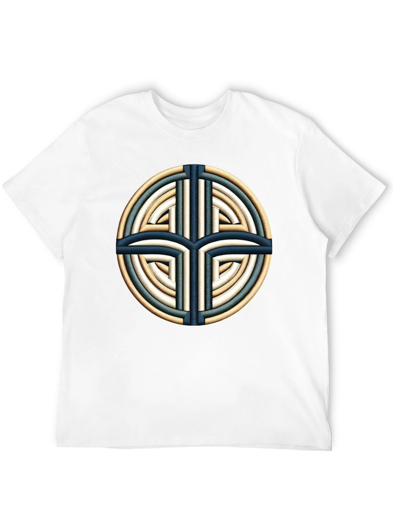 Celtic Knot Design Black T-Shirt